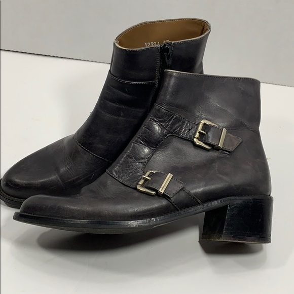 Pertini leather buckle boots size 37 - Picture 10 of 10